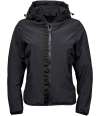 T9605 9605 Tee Jays Ladies Urban Adventure Shell Jacket Black colour image